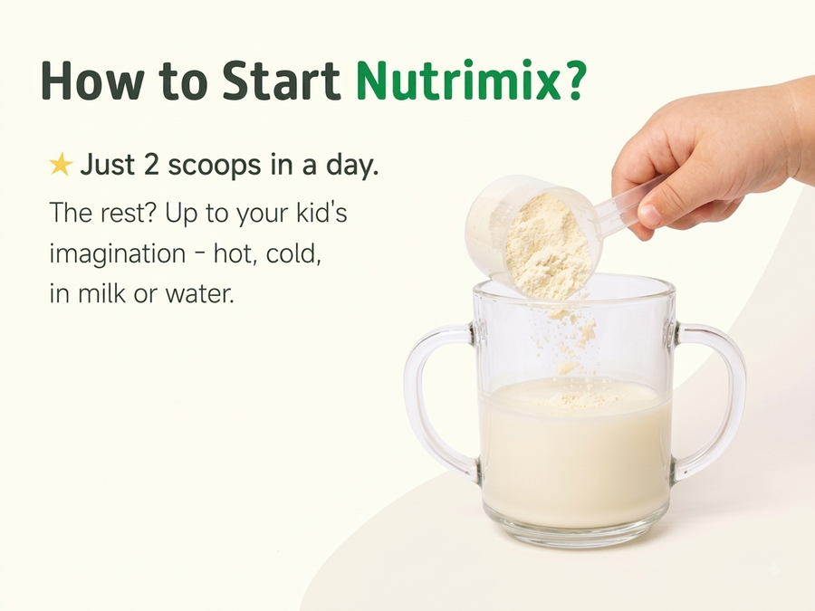 Nutrimix Vanilla Nutrition Powder (350g)