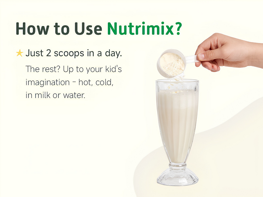 Nutrimix 7+ Vanilla Nutrition Powder (350g)