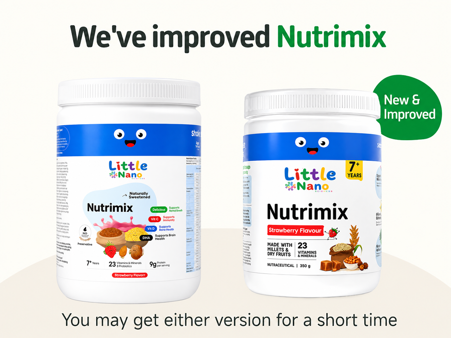 Nutrimix 7+ Strawberry Nutrition Powder (350g)