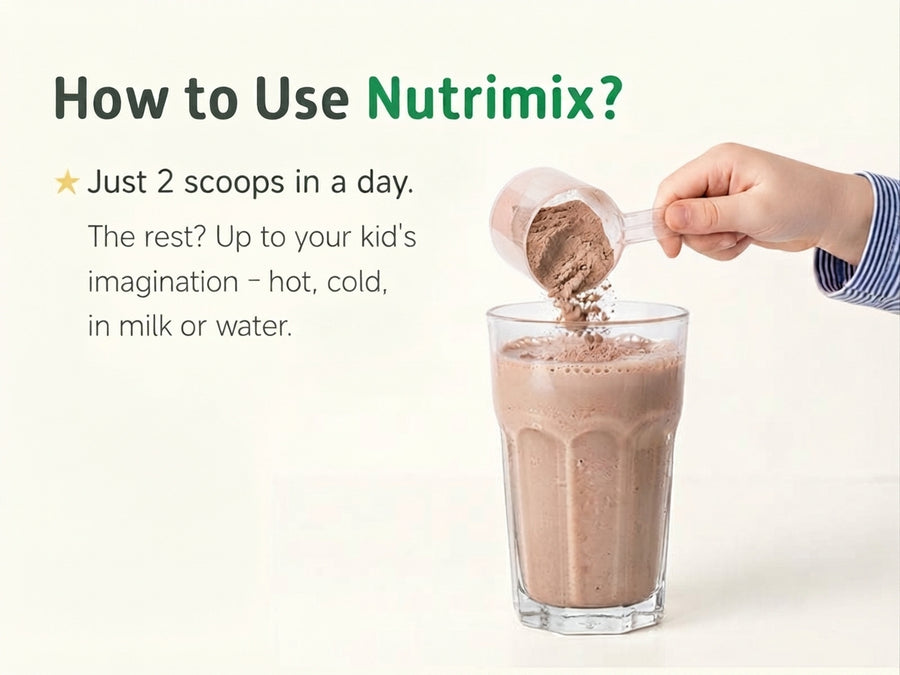 Nutrimix 7+ Chocolate Nutrition Powder (350g)
