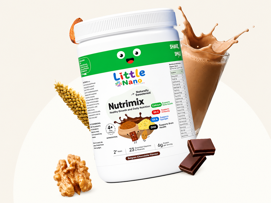 Nutrimix Belgian Chocolate Nutrition Powder (350g)